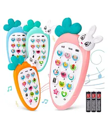DHAWANI Digital Rabbit Themed Mobile Phone With Sound & Light (Color May Vary)