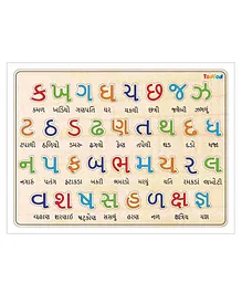 Todfod Gujarati Alphabets Consonants Wooden Puzzle - 34 Pieces