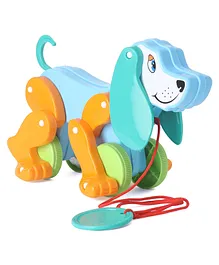 United Agencies Pull Along Baby Daisy Toy - Blue Green