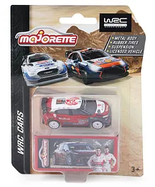 Majorette WRC Die Cast Free Wheel Model Toy Car - Red