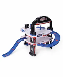 Majorette Urban Garage And Vehicles - Blue