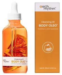 Earth Rhythm Grapefruit, Sweet Mandarin Body Cleansing Oil - 100 ml