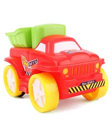 Luvely Press And Go Toy Dumper - Red