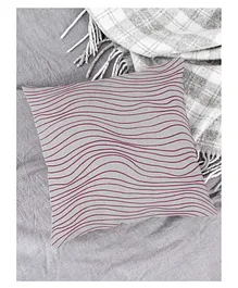 Houzzcode Designer Cushion Cover Pattern Print - Brown
