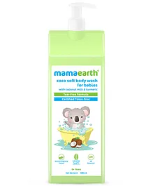 Mamaearth Coco Soft Body Wash with Coconut Milk and Turmeric - 400 ml