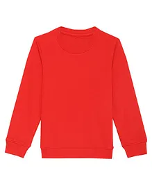 Harry Potter By Wear Your Mind Full Sleeves Solid Unisex Sweatshirt - Red
