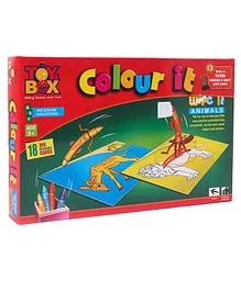 Toysbox Colour It Animal - 37 Pieces