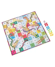 Toysbox Medium Ludo And Snakes And Ladders - 18 Pieces