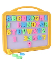 Ratnas 3 in 1 Lovely Magnetic Slate - Yellow