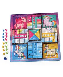Toysbox  3D Ludo Game - 18 Pieces