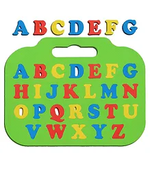 Bey Bee EVA Foam Frame with Capital Letter Alphabets - Multicolor