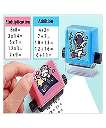 Math Practice Roller Stamp For Early math Education - Set Of 3