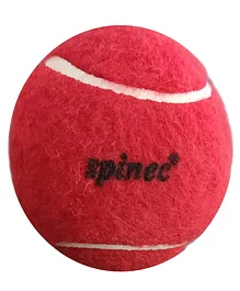 Spinec Cricket Tennis Balls Heavy - Red