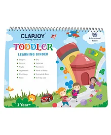 Clapjoy Velcro Book Level 1 Preschool Busy Book - English