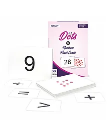 Clapjoy Fun with Dots & Numbers Flashcards - 100 cards