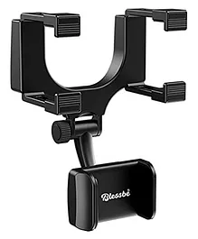Blessbe Car Rear View Mirror Mount Holder - Black