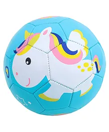 Toyshine Edu-Sports Kids Football Soccer Educational Toy Ball Size 3  -  Blue