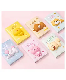 Yamama 3D Squishy Soft Journals  (Color May Vary)