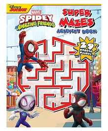 Disney Junior Marvel Spidey  Amazing Friends Super Mazes Activity Book - English