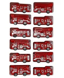 Yunicorn Max Fire Department Car Set - Pack of 12
