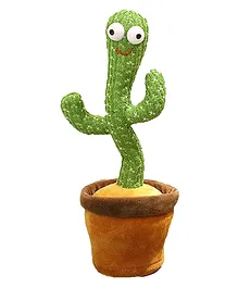 Blessbe Talking and Dancing Cactus Plush Toy - Green