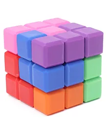 Unique Rainbow Rubiks Cube - Multicolor