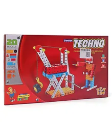 Toyfun Techno Building Blocks Red - 85 Pieces