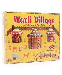 Toyfun Warli Village Activity Kit Set of 11 Pieces  - Multicolor