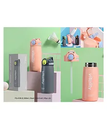 YAMAMA Hot and Cold Stainless Steel 304 Water Bottle for Kids and Adults 500 ML  Color May Vary