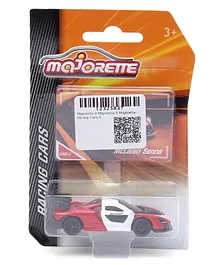 Majorette Racing Cars Mclaren Senna Die Cast Free Wheel Model Toy Car - Red