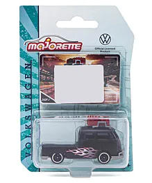 Majorette Die Cast Free Wheel Model Toy Car Volkswagenti 243 F 1 - Black