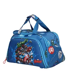 Novex Marvel Original Avengers Polyester Kids Travel Duffle Bag - Blue