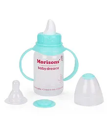 Morisons Baby Dreams Royal Feeding Bottle With Handle Green - 125 ml