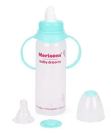 Morisons Baby Dreams Feeding Bottle With Handle Green - 250 ml