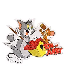 Sticker Bazaar Tom and Jerry A4 Size Cut Out Sticker - Multicolor