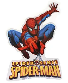 Sticker Bazaar Spider Man Cut-out A4 Size - Red Blue (Print May Vary)