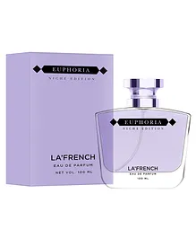 La French Euphoria Perfume Eau De Parfum Premium Long Lasting Fragrance Spray Mood Enhancing Ideal Perfume Gift Set - 100 ml