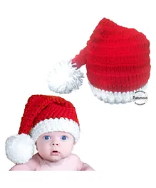Babymoon Christmas Santa Cap Hat - Red