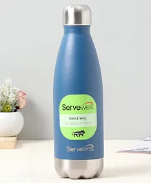 Servewell SS Single Wall Bottle Imperial Blue - 750 ml