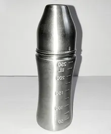Fingo Brain Stainless Steel Feeding Bottle - 250 ml