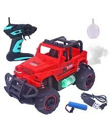 Toyshine Spray Function Remote Control SUV Car Toy Vehicle - Red