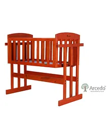 Arcedo  Amber 2 in 1 Wooden Baby Swing Cherry - Red