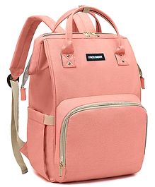 PACKNBUY Baby Diaper Bag Classic Backpack Style for Travel and Storage - Pink