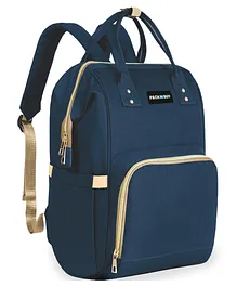 PACKNBUY Baby Diaper Bag Classic Backpack Style for Travel and Storage - Navy Blue