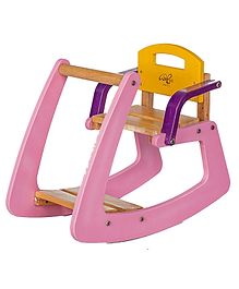 WoodBee Toys Sleigh Rocker Small - Pink