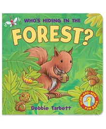 Whos Hiding In The Forest Story Book - English
