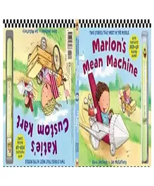 Marlon's Mean Machine Katies Custom Kart Story Book - English
