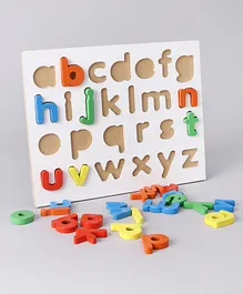 Mindz English Alphabet Raised Puzzle Lowercase - 26 Pieces