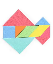 Mind Puzzles Tangram Challenge - Multicolor