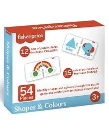 Fisher Price Shapes And Colours Jigsaw Puzzle - 54 Pieces